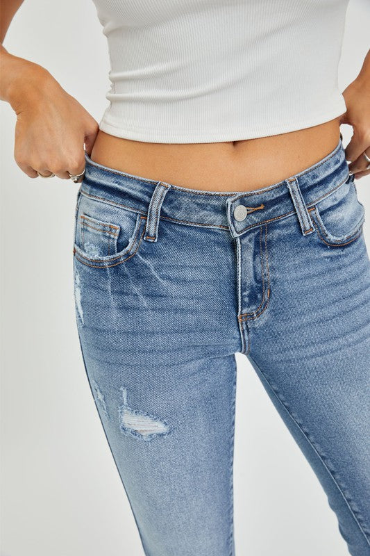 The Miranda Low Rise Skinny Jeans
