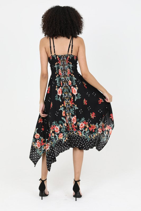 Teresa Hanky Lace Midi Dress