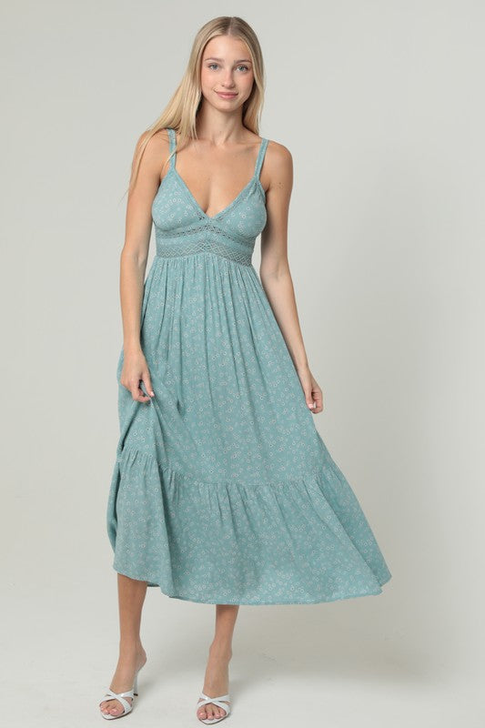 Tabatha Lace Trim Maxi