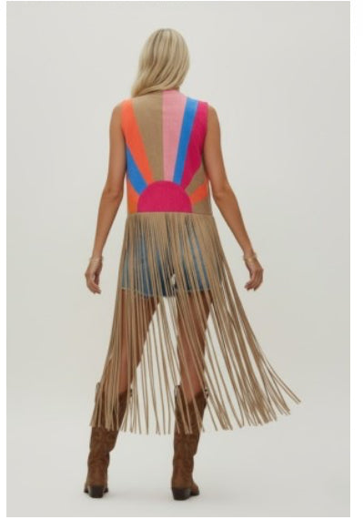 Holly Faux Suede Vest