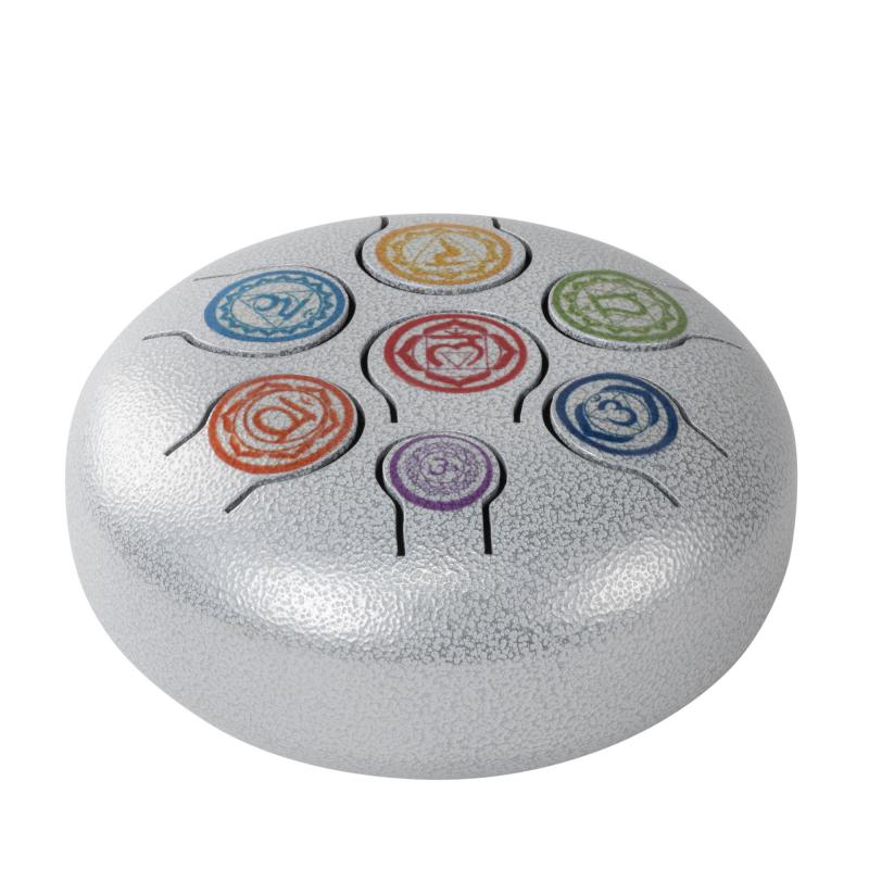8" Tongue Drum - 7 Chakra