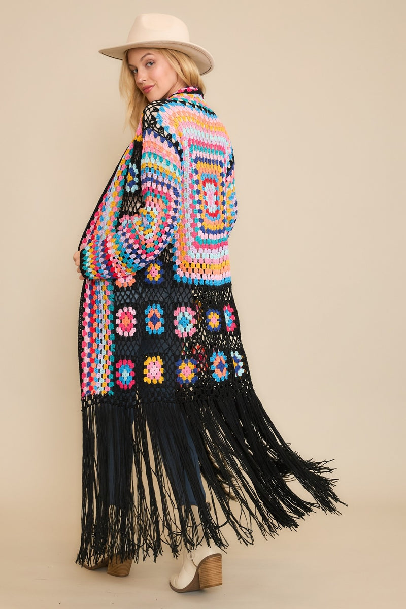 Betsy Crochet Duster