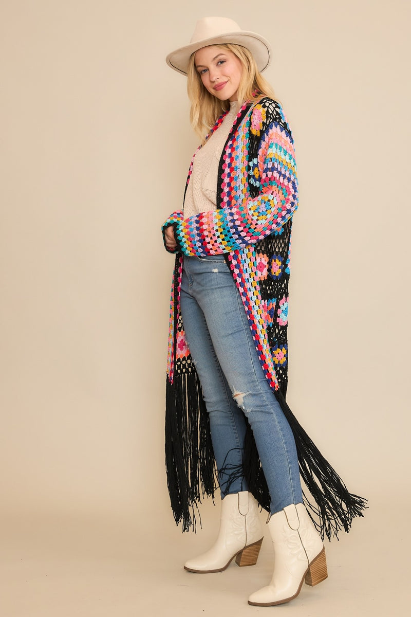 Betsy Crochet Duster