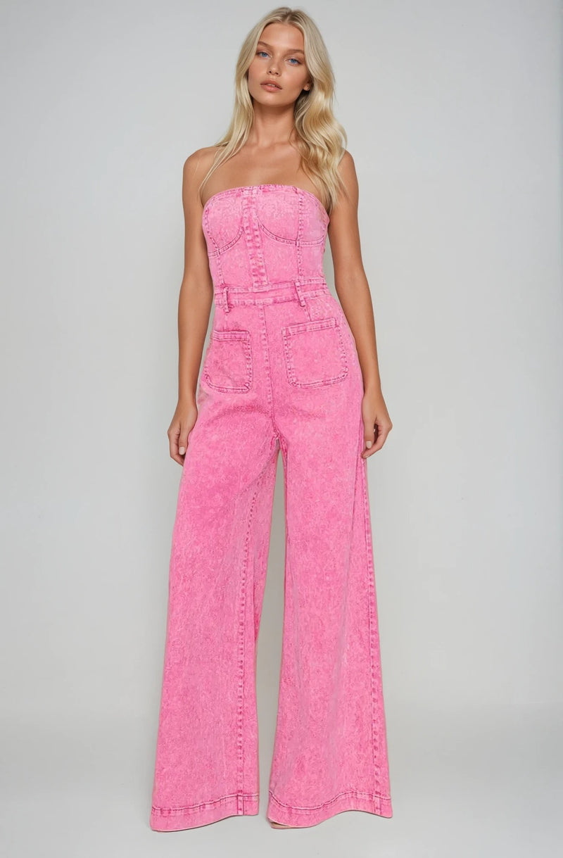 The Dani Denim Jumpsuit