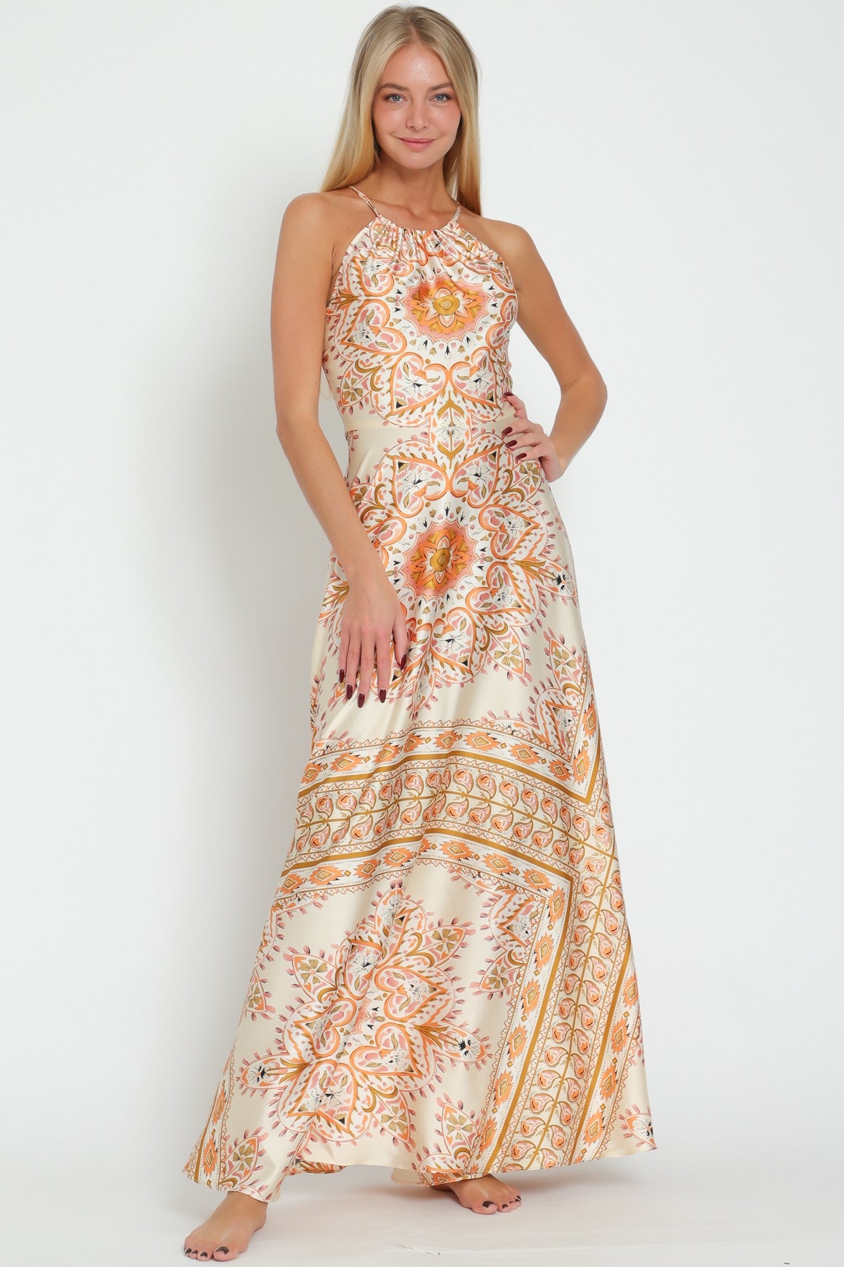 DARIKU 23AW Dress-Up-Dawn ヴィンテージスウェット M Square Neck Maxi Dress | OAK + FORT – OAK + FORT USA