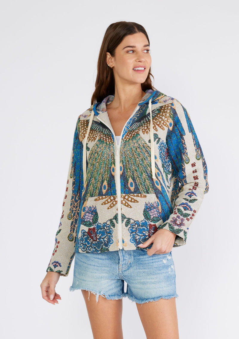 The Kenna Tapestry Hoodie Jacket