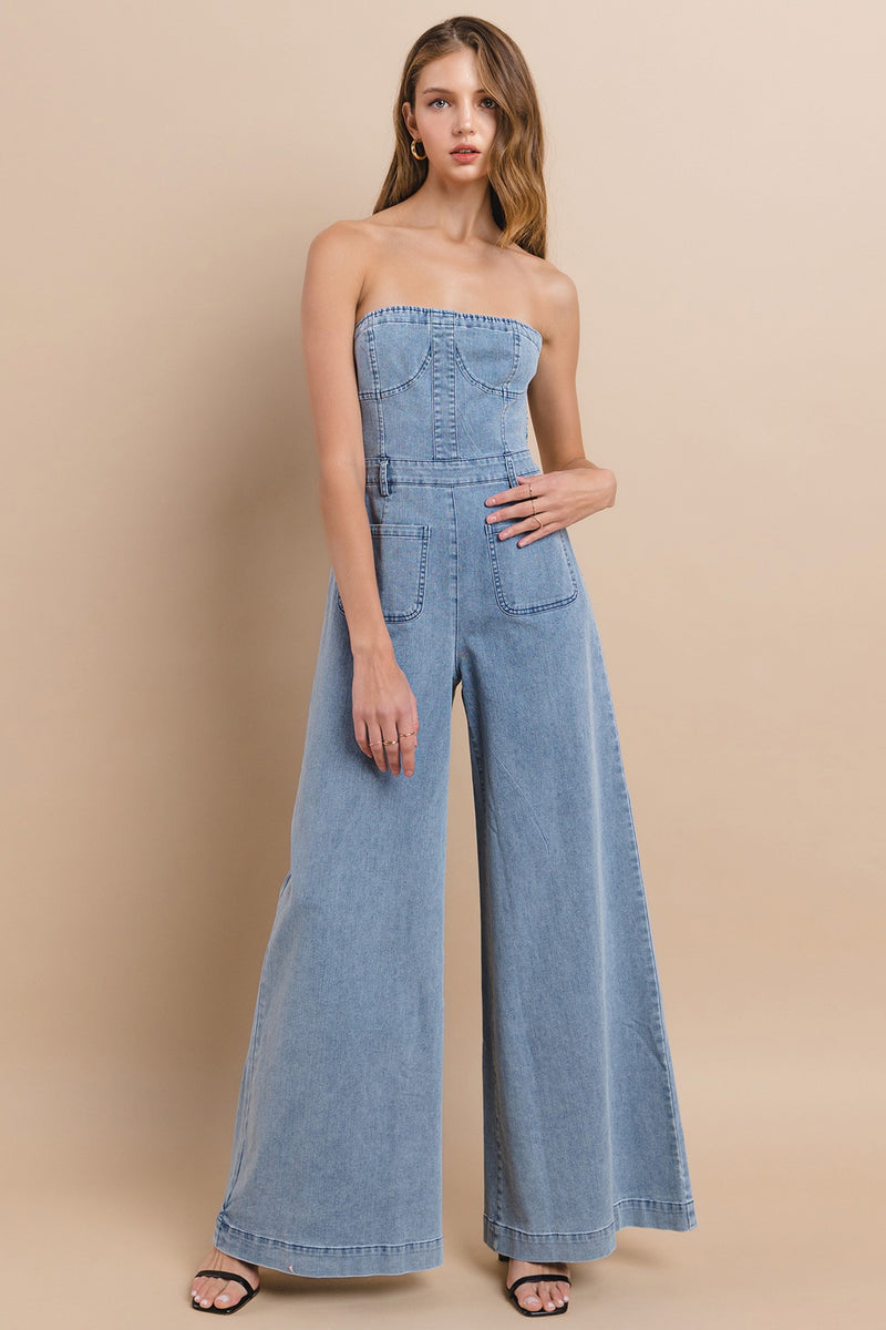 The Dani Denim Jumpsuit