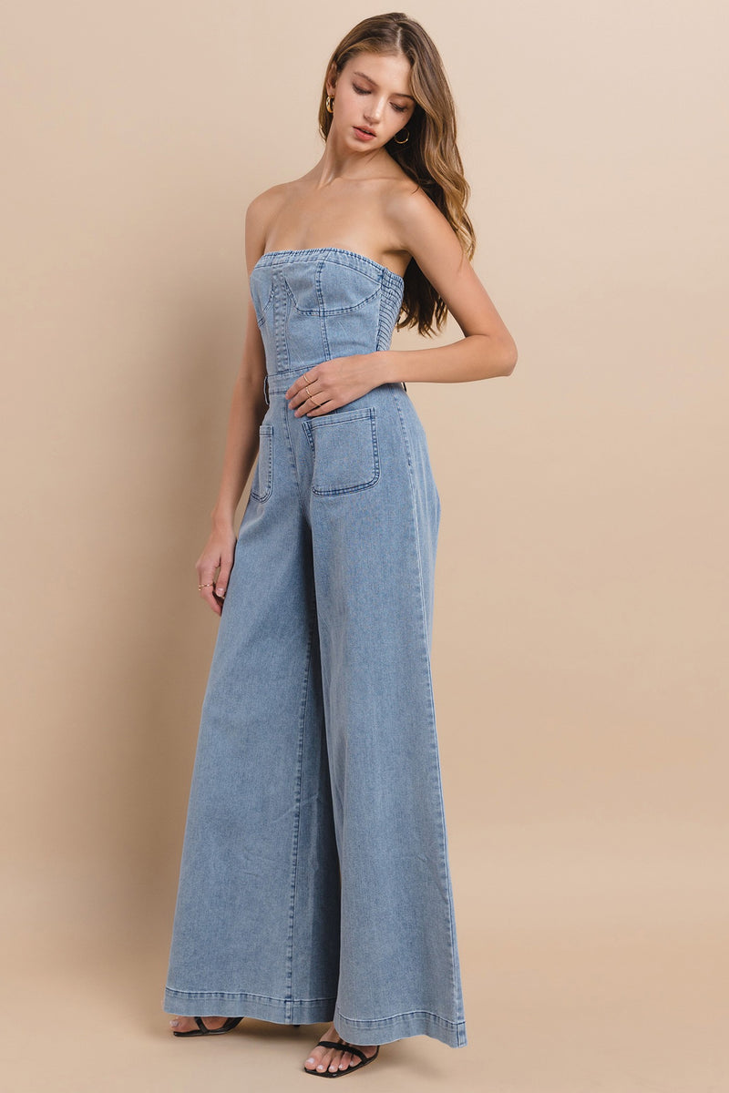 The Dani Denim Jumpsuit