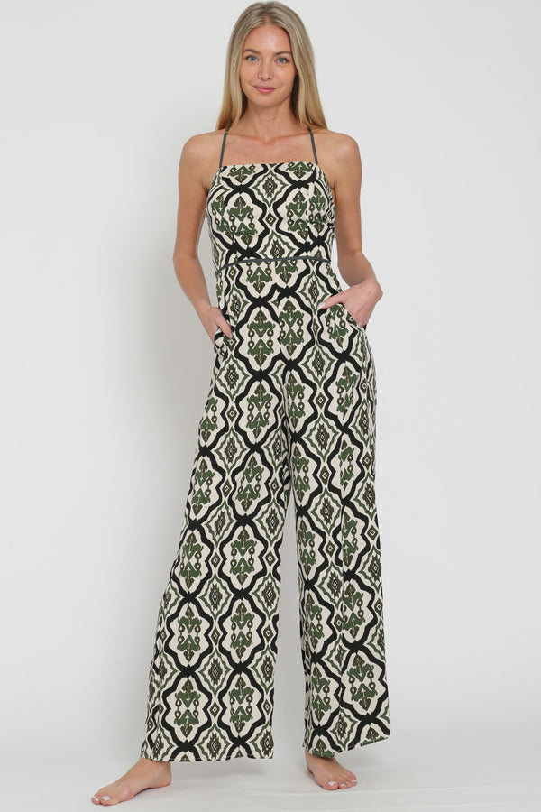 Ollie Tie Back Jumpsuit