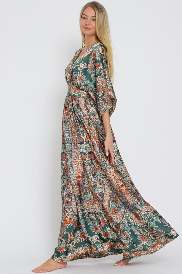 Florence Kimono Sleeve Maxi