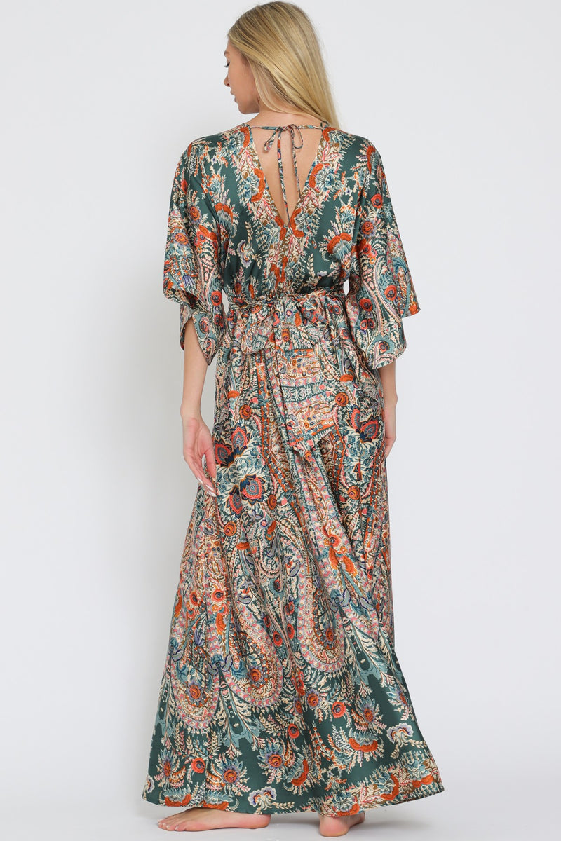 Florence Kimono Sleeve Maxi