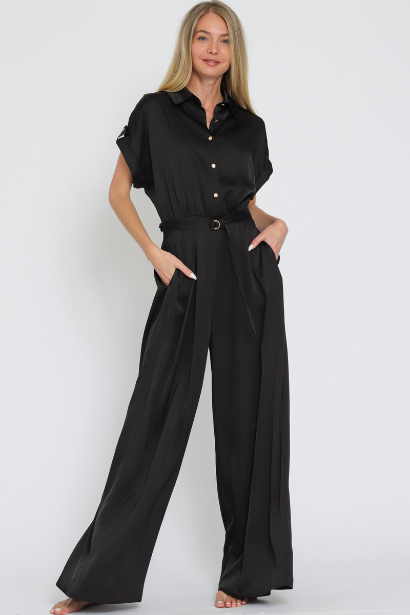 Nora Button Down Jumpsuit