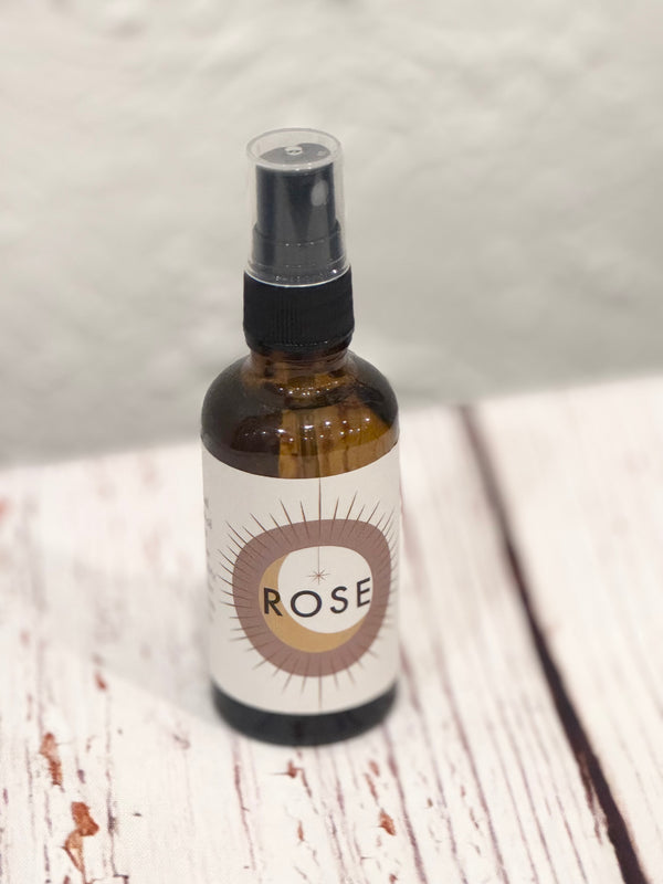 Reiki Infused Essential Oil Body Mists - ROSE WATER