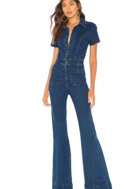 Jessie Denim Jumpsuit