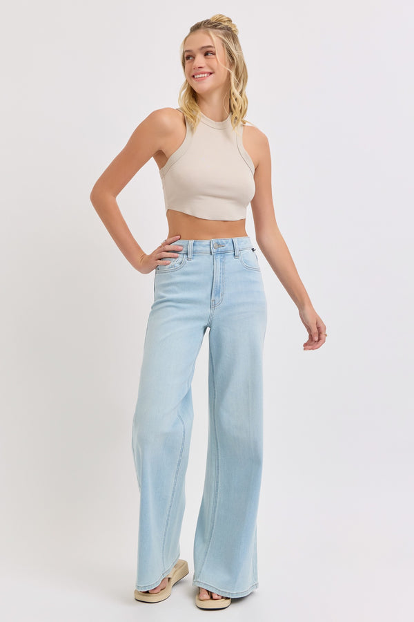 Leni High Rise Wide Leg Jean