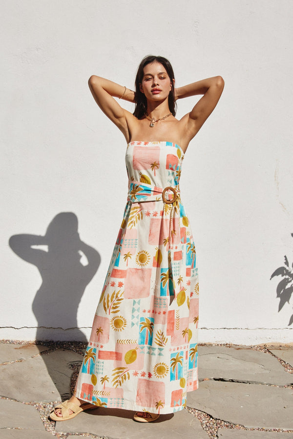 Mariana Strapless Maxi Dress