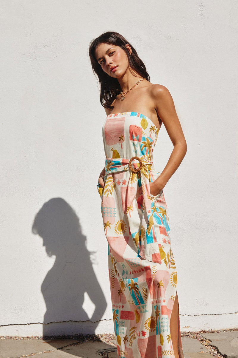 Mariana Strapless Maxi Dress