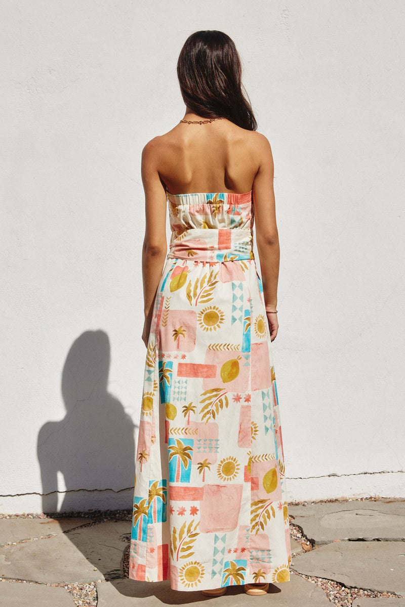 Mariana Strapless Maxi Dress