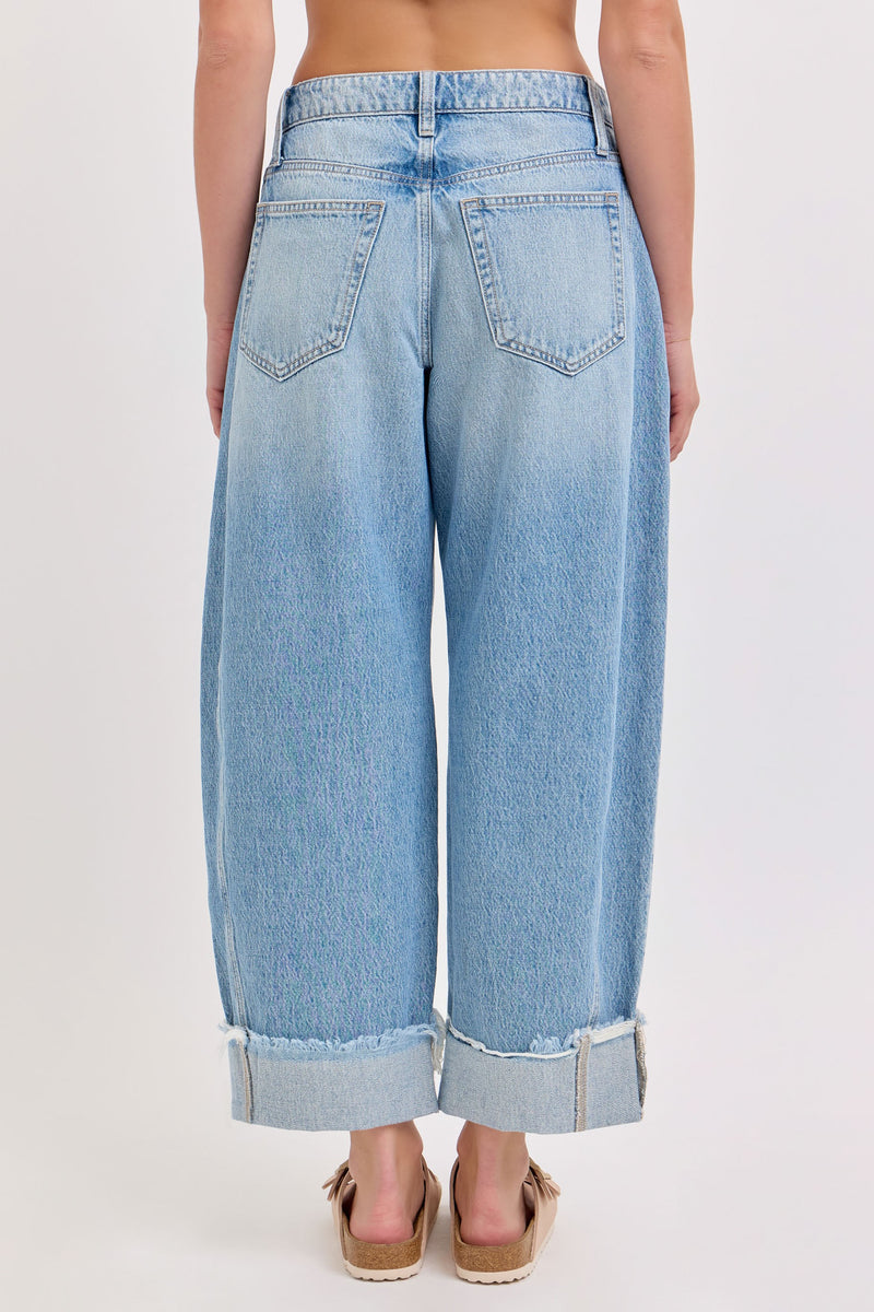 Miley Barrel Leg Jean