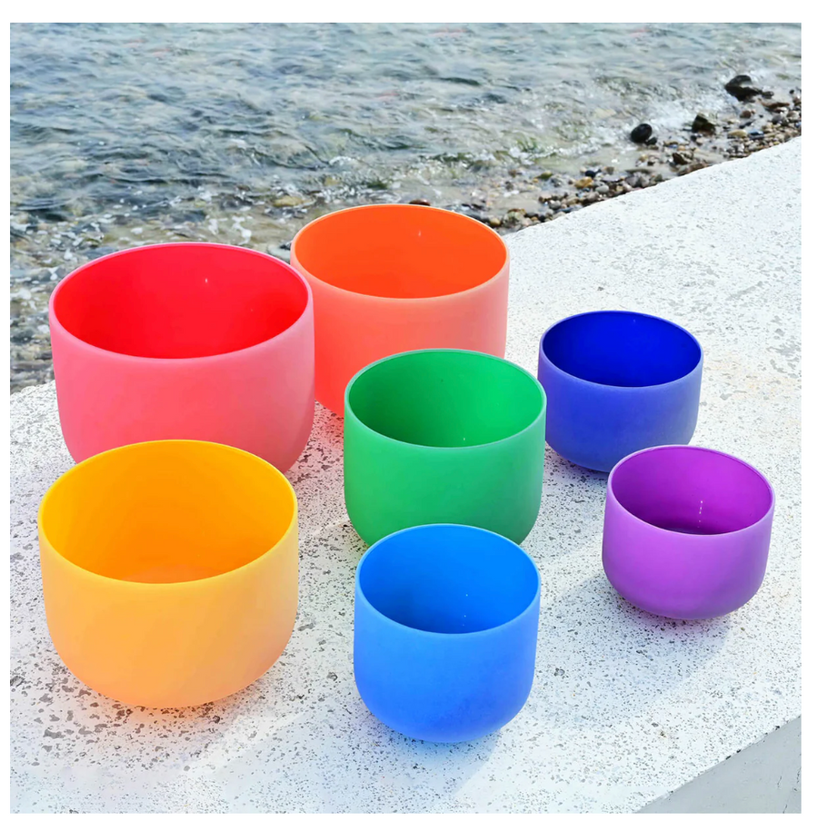 Full Set Crystal Sound Bowl - Chakra Set – The Sol Shine