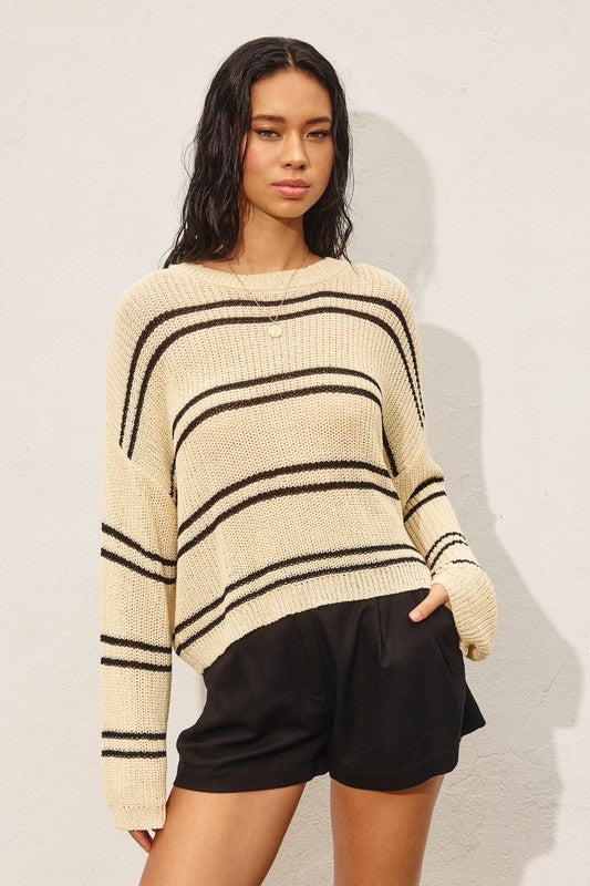 Shelly Striped Top