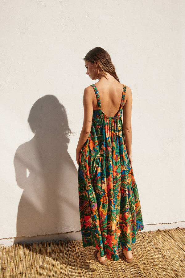 Sunny Babydoll Maxi