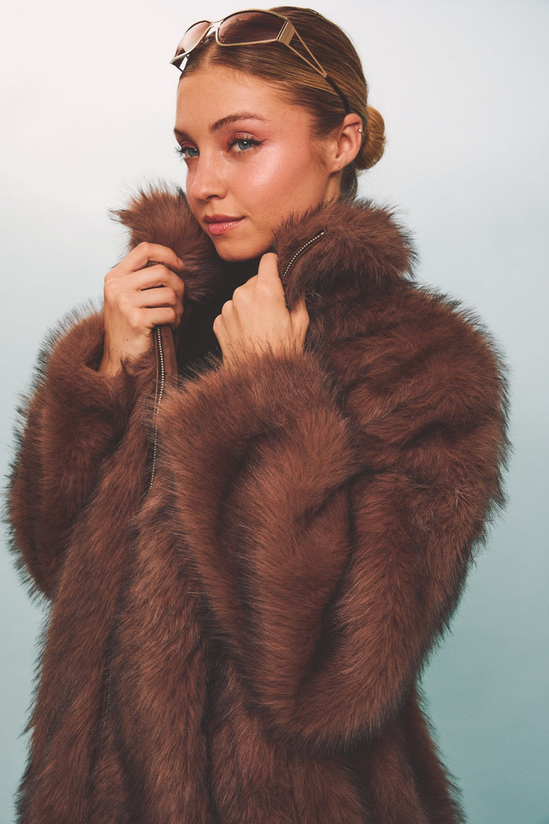 Victoria Faux Fur Jacket