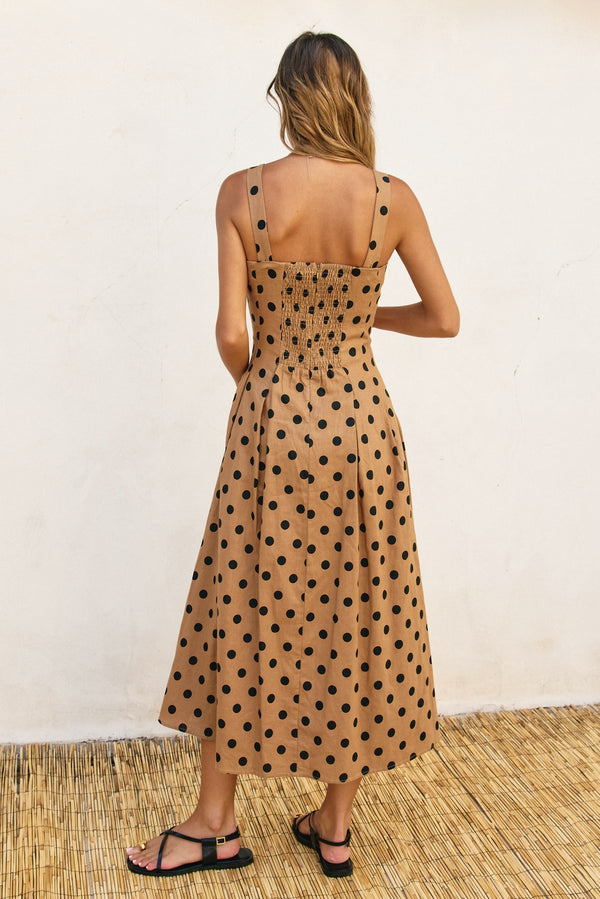 Zoe Polka Dot Maxi