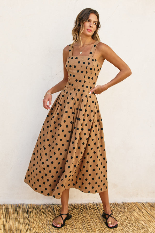 Zoe Polka Dot Maxi