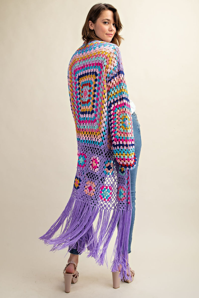 Betsy Crochet Duster