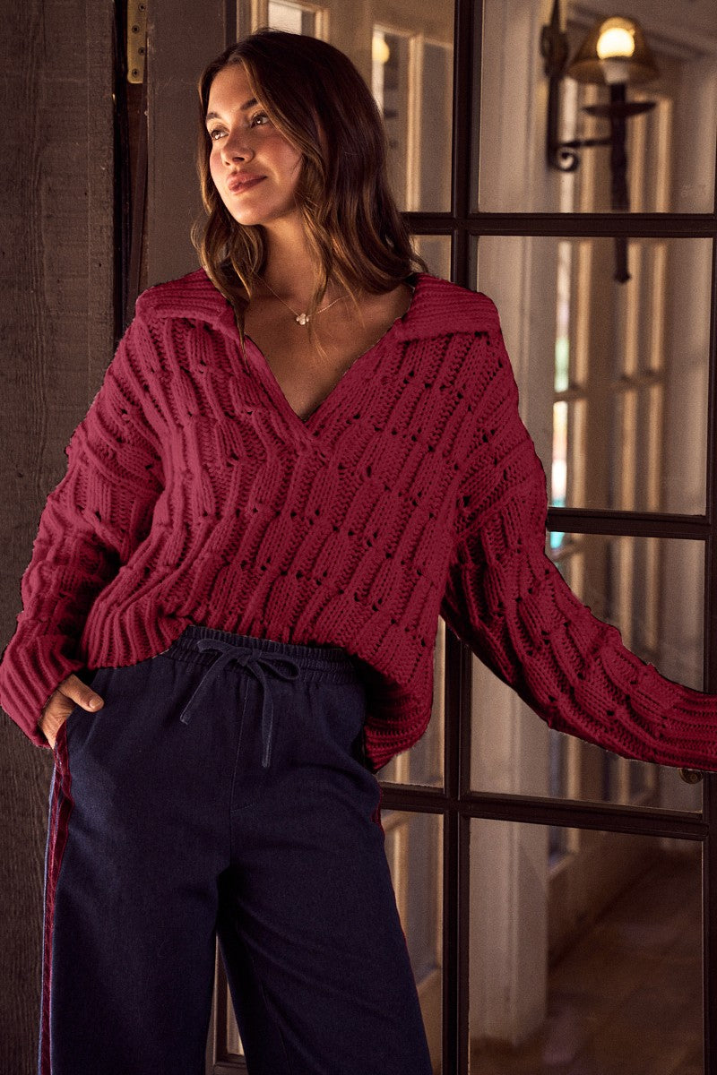 Tracy Textured Sweater